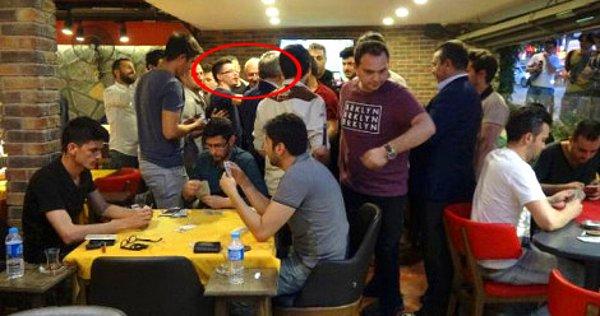 6. Kemal Kılıçdaroğlu'nun kahvehane ziyaretinden bir kare