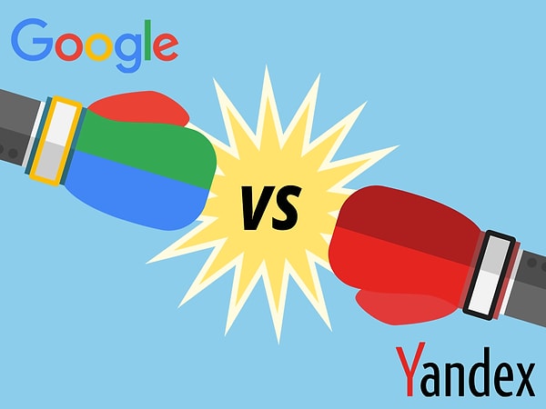 3. Google против Yandex