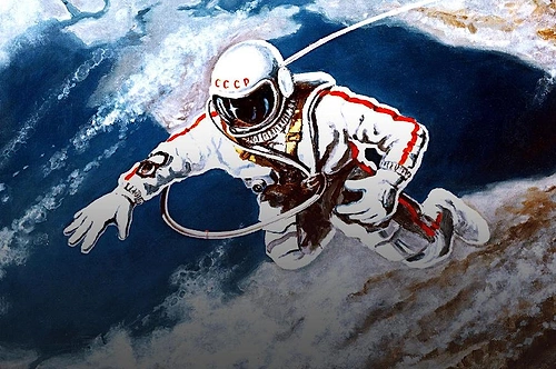 Национальный флаг Канады с кленовым листом был официально принят в тот же год, что Леонов вышел в открытый космос (1965)