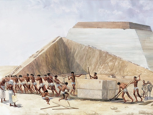 Когда египтяне строили пирамиды, мамонты все еще существовали (2660 г. до н.э.)