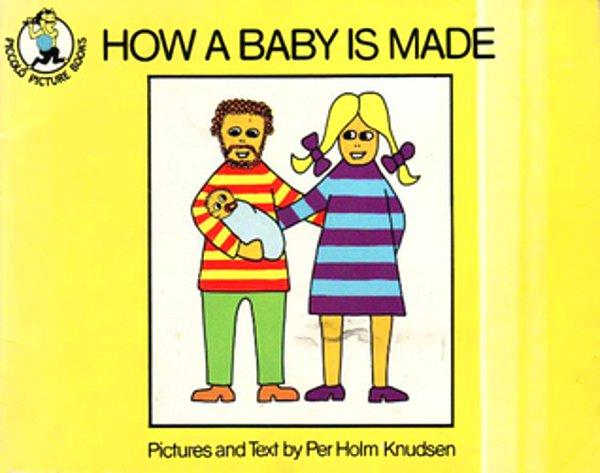 Danimarkalı yazar ve psikoterapist Per Holm Knudsen, 1970'li yıllarda çocuklara cinsel eğitimin bir parçası olarak "Bebek Nasıl Yapılır?" kitabını yazdı.