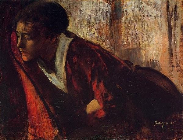 14. Melankoli - Edgar Degas (1874)