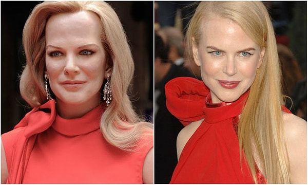 14. Сколько % от Николь Кидман в этой скульптуре? 1%?