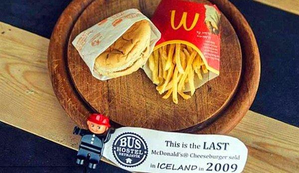 11. İzlanda'da McDonalds yoktur.