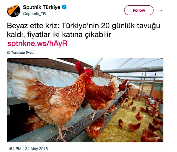 Haber şu şekildeydi.