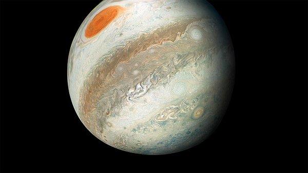 1. Mayıs 2018'de çekilen Jüpiter'in en yeni fotoğrafı