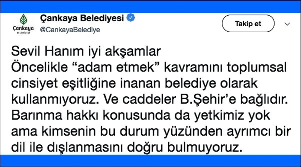 Mahalle Sakininden Gelen İlginç Mesaja Duyarlılık Dersi Vererek Kalpleri Fetheden Çankaya Belediyesi