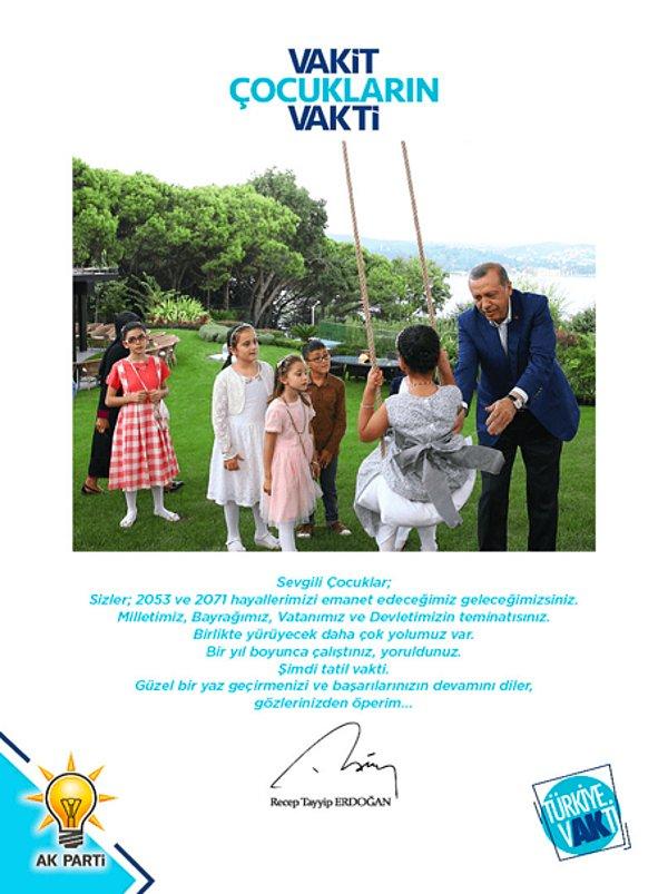"Büyük Usta'nın Eserleri" isimli boyama kitabıyla 16 yıllık AK Parti iktidarında yapılan projeler, görsel iletişimin gücüyle çocuklara anlatılmış olunacak.