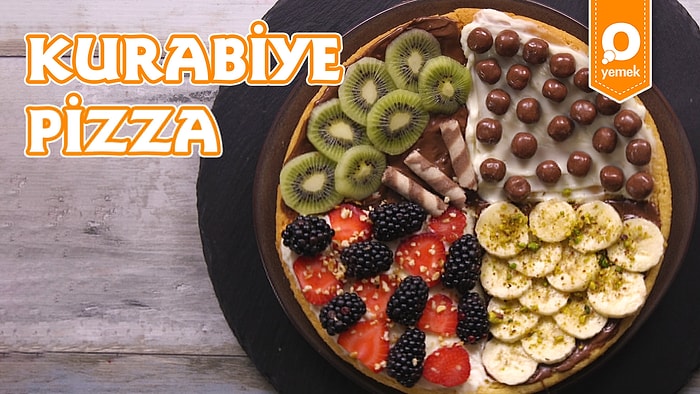 Hem Tatlı Hem Pizza: Kurabiye Pizza Nasıl Yapılır?