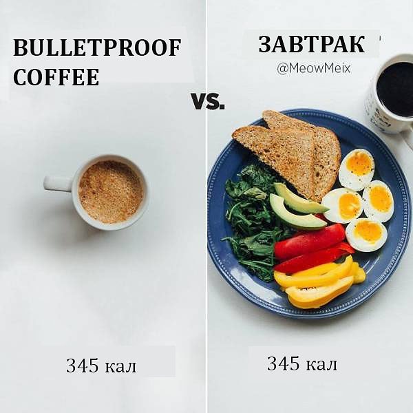 5. Очередное доказательство, что лучше питаться полноценно