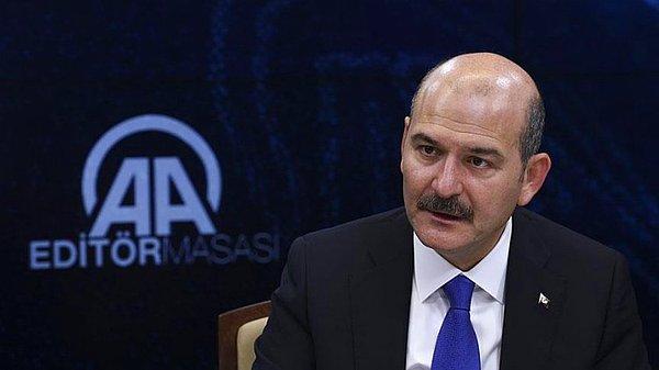 İçişleri Bakanı Süleyman Soylu olayın "önceden kurgulandığını" söyledi.