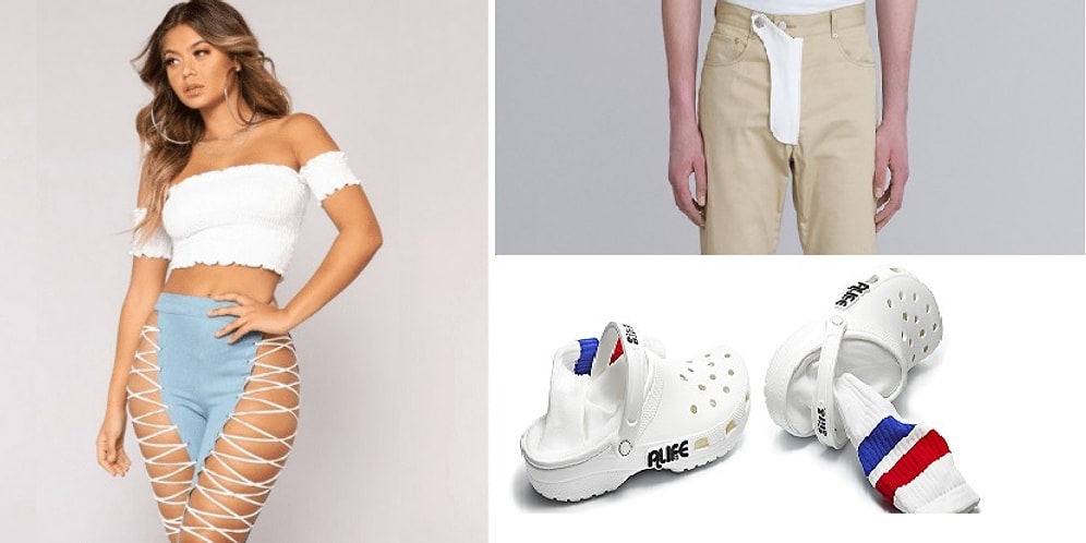 Наиболее обсуждаемые в последнее время модные вещи, которые выглядят просто абсурдно