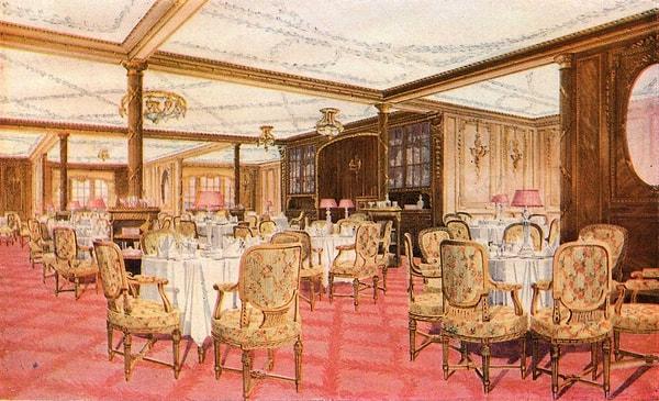 3. Titanic'in iç dekorasyonunda Londra'nın ünlü Ritz Oteli'nden esinlenilmişti. Geminin içinde spor salonu, havuz, Türk hamamı, köpek kulübeleri ve squash kortu bulunuyordu.