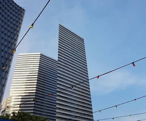 18. Плоское здание