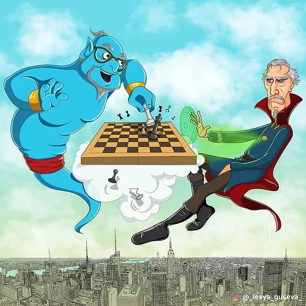 11. Доктор Стрэндж и Джинн