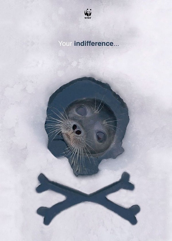12. Социальная реклама Всемирного фонда дикой природы