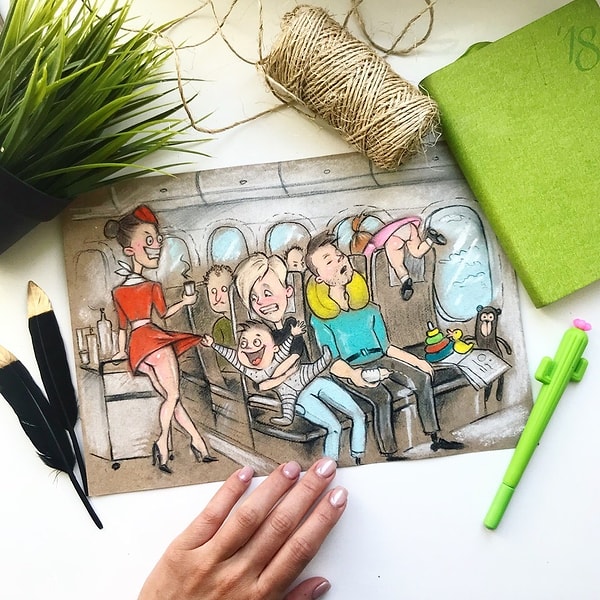 7. "Вообще довольно сложно научиться флегматично воспринимать недовольные цыканья и уделанную кашей-соком-смесью одежду, но у меня получается"