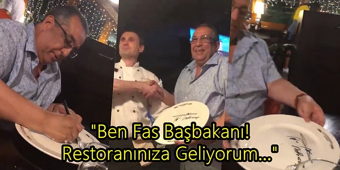 Rezervasyon Yaptırmak İçin Fas Başbakanı Olduğunu Söyleyerek Restoranı Kandıran Adam