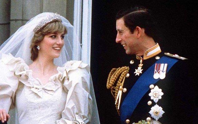 4. Kural tanımayan Diana, evlilik yeminini bile yeniden yazdı.
