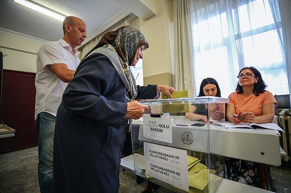 Oy verme işlemi TSİ 08.00'de başladı.