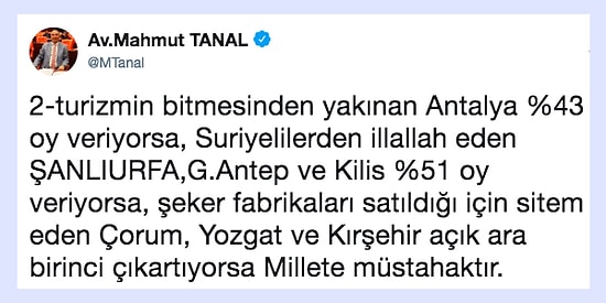 CHP'li Mahmut Tanal'ın "Bu Millete Müstahaktır" Sözleri Sosyal Medyada Olay Oldu