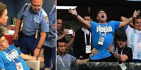 Arjantin Kazandı Maradona Havalara 'Uçtu': Efsane İsim, Dünya Kupası'na Damga Vurmaya Devam Ediyor
