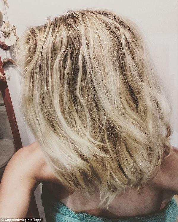 Bush Bambinos adlı Instagram hesabından, doğal malzemeler ile evinde yaptığı saç bakımı ürünlerini de paylaşan Virginia, neredeyse 1 yıldır şampuan, krem ya da herhangi bir saç kozmetiği kullanmıyor.