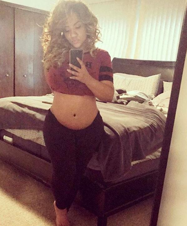 Jenny Sanchez, henüz 23 haftalık gebeyken şiddetli mide sancısı sonucu hastaneye gitti.