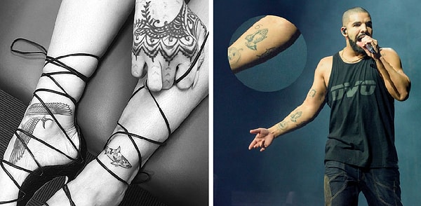 4. Рианна и Дрейк