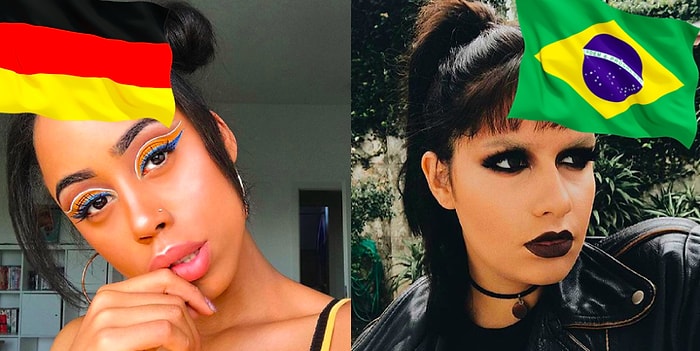 Косметический язык: Как выглядят макияжи девушек в разных странах мира 💄