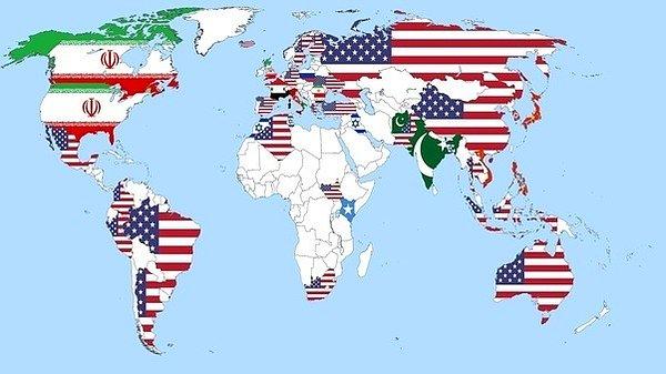 3. Ülke vatandaşlarına göre dünyadaki en büyük tehdit olan ülkeler.