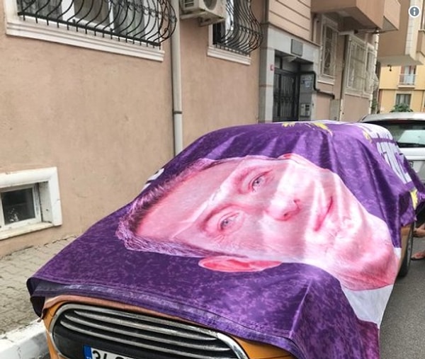 18. Предвыборные флаги оказались полезными!