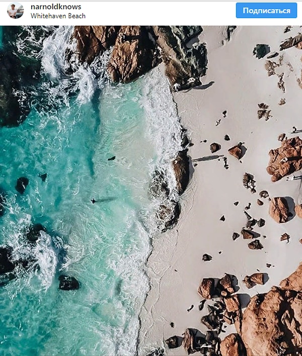 1. Уайтхейвен Бич, Австралия
