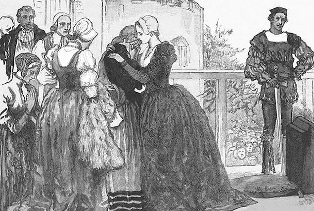 10. Anne, bir zamanlar gerçek aşkından ayrılmaya zorlanmıştı. İngiltere'nin en güçlü hanelerinden birine mensup olan Henry Percy ile nişanlı olan Anne, babasının düşük rütbeli oluşu yüzünden Percy'i bırakmak zorunda kaldı.