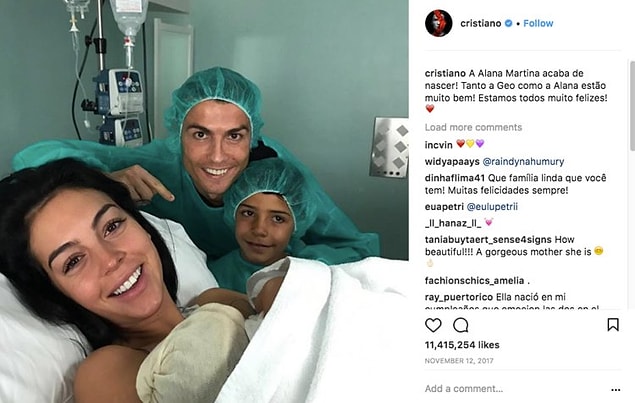 Kasım 2017'de Rodriguez'den Alana Martina adında kızı dünyaya geldi.