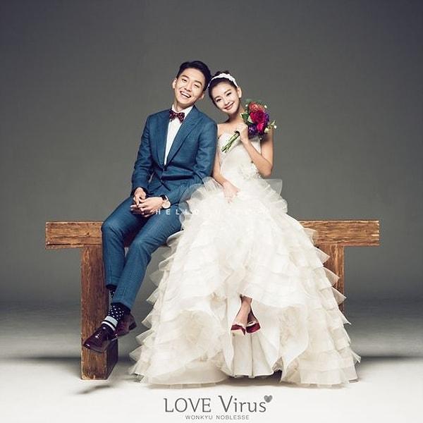 9. Yani uzun lafı kısası, düğün fotoğrafı çektirirken Koreliler gibi olun.