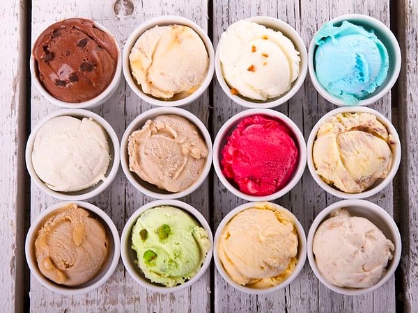 7. А теперь выберите необычный вкус мороженого: