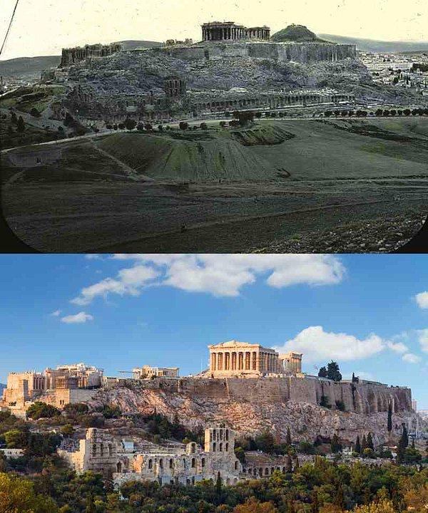 12. Akropolis, Atina, Yunanistan (1900'lerden 2018'e)