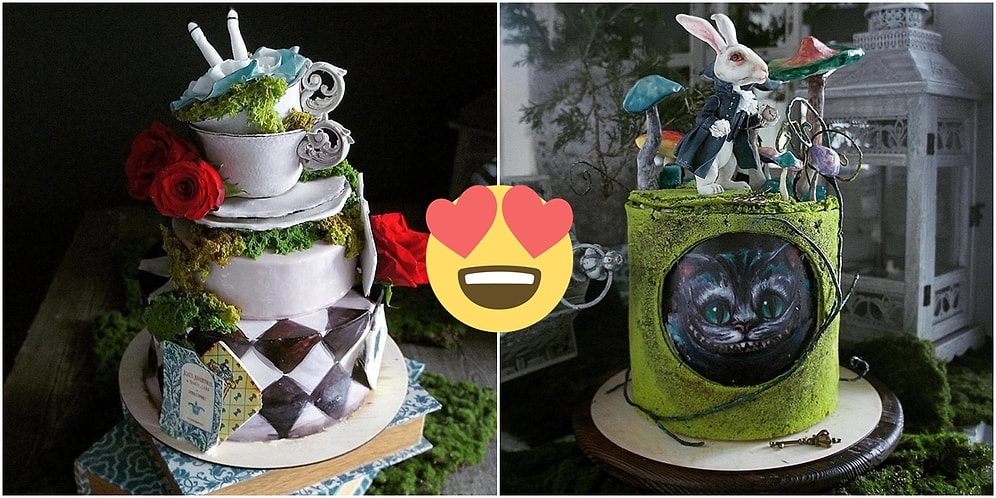 Görünce Nutkunuz Tutulacak! Rus Şefin Yaptığı Her Biri Sanat Eseri Olan Pastalar