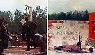 Фото с парада в честь Дня Победы в 1975 году: 9 мая с имитацией расстрела и другими "театральными" постановками?