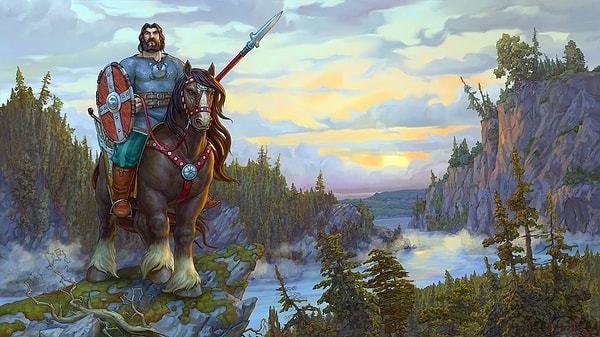 9. А слово "богатырь"?