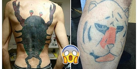 Примеры неудачных тату: какой мастер, такие и работы 😉