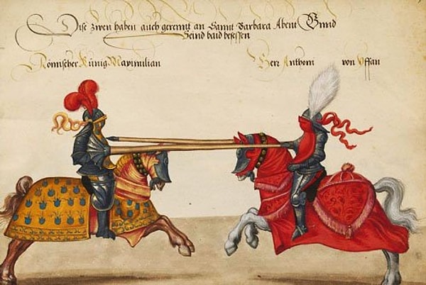 1. В какой стране впервые начали проводиться рыцарские турниры?