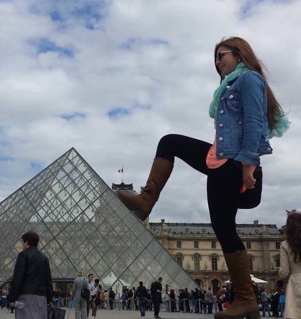 13. Когда фоткаться с пирамидами в Египте уже стало мейнстримом...