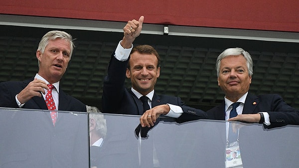 4. Президент Франции Эммануэль Макрон в Санкт-Петербурге