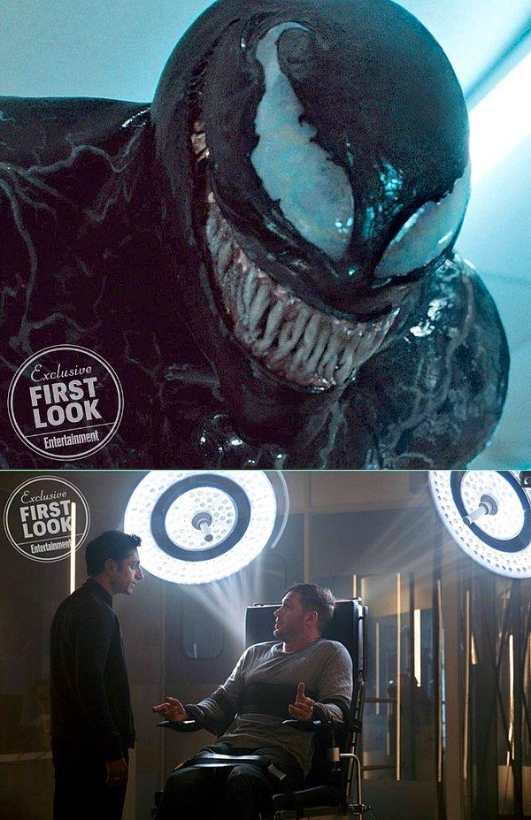 5. Tom Hardy, Michelle Williams ve Riz Ahmed'li Venom'dan iki yeni görsel:
