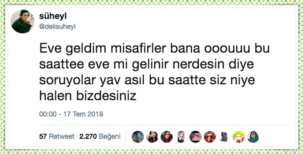 Yaptıkları Paylaşımlarla Misafir Sevmeyen Herkesin Duygularına Tercüman Olmuş 15 Kişi