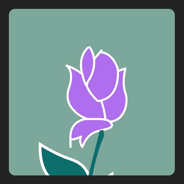 Сиреневая роза: в любви вы спокойны и рассудительны