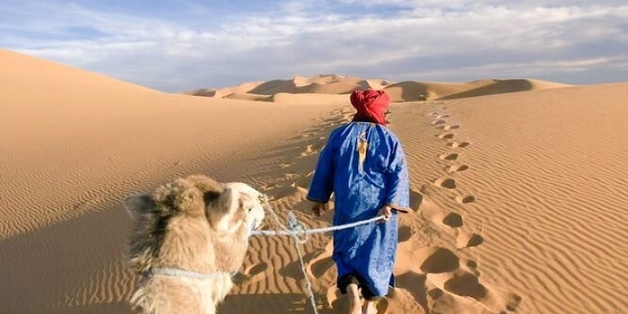 Марокко - сочетание безжизненной пустыни и бескрайнего океана в невероятно красивых фото
