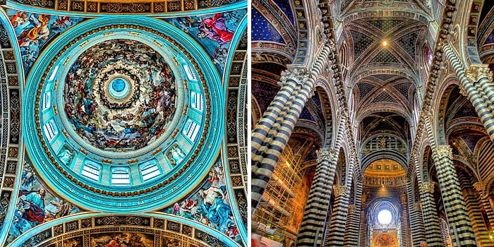 "Посмотри наверх!" или невероятные потолки и своды куполов различных культур со всего света!